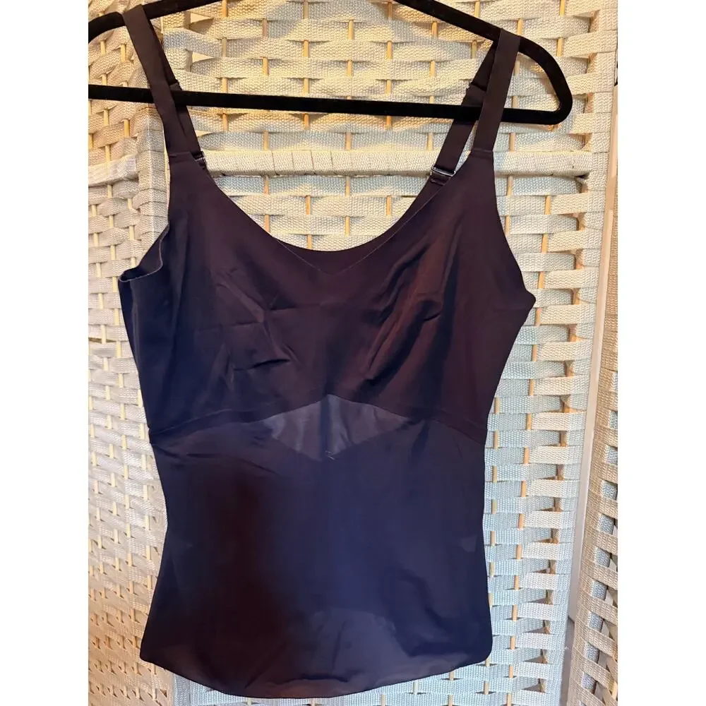 Honeylove LiftWear Tank Black Women's Shapewear Camisole Adjustable Straps